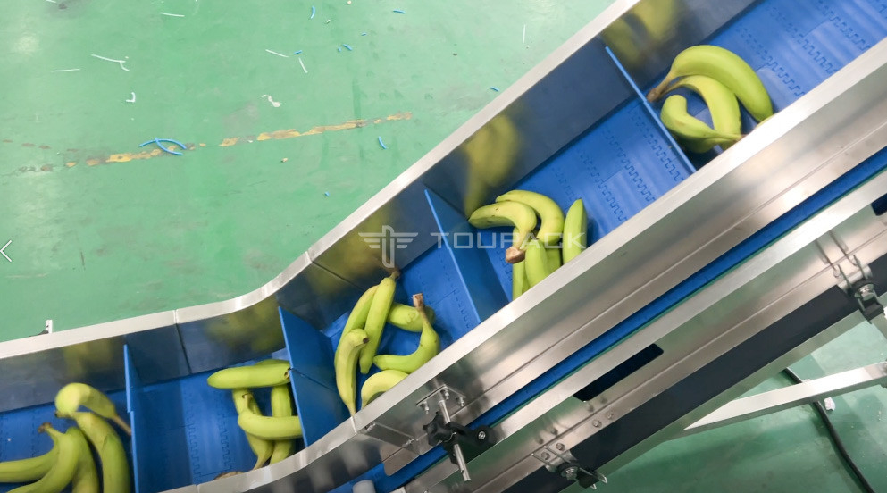 Pabrik Industri Semi Otomatis Mesh Net Bag Berat Penghitungan Jaring Pemotongan Mesin Kemasan Untuk Buah Pisang