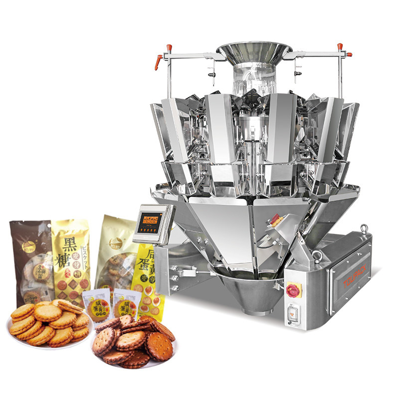 Otomatis Multihead Weigher vertikal Grain Bag Packing Machine Grain Bean Packing Machine Kacang-kacangan Packing Machine