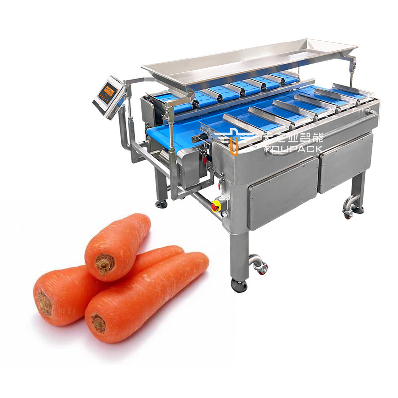 Skala Buah Skala Kombinasi Otomatis Counterweight Kuantitatif Check Weigher Conveyor Scale Belt