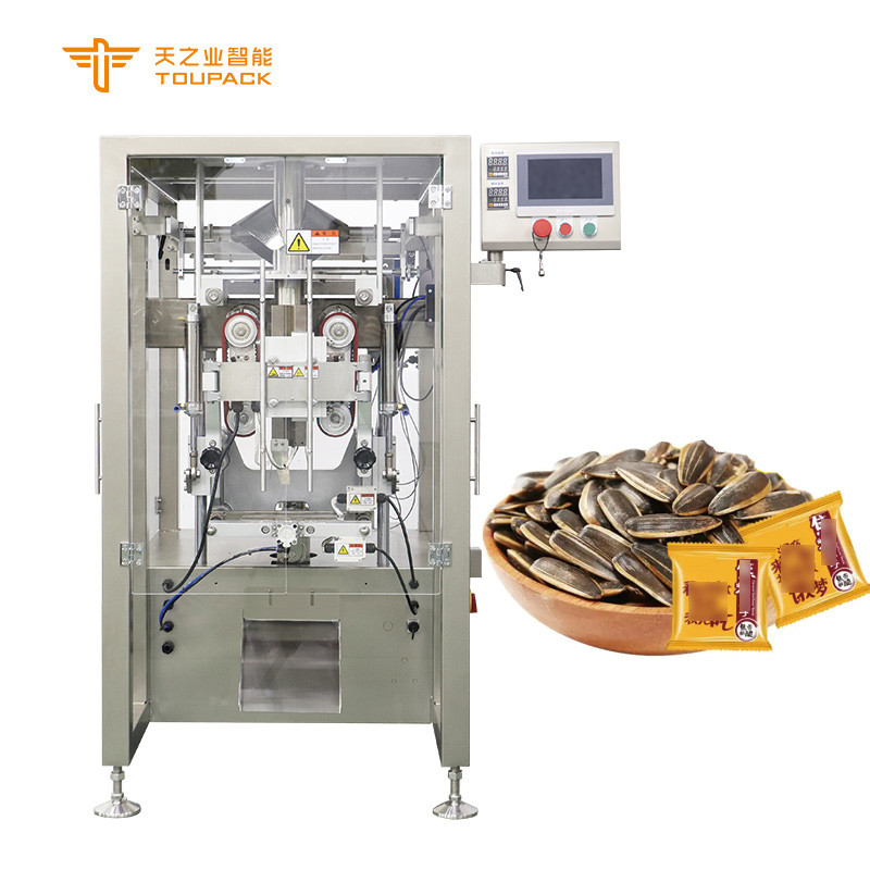 20-1000g Popcorn Multi-fungsi Otomatis Kantong Makanan Granule Kantong Kembali Seal Menimbang Packing Machine