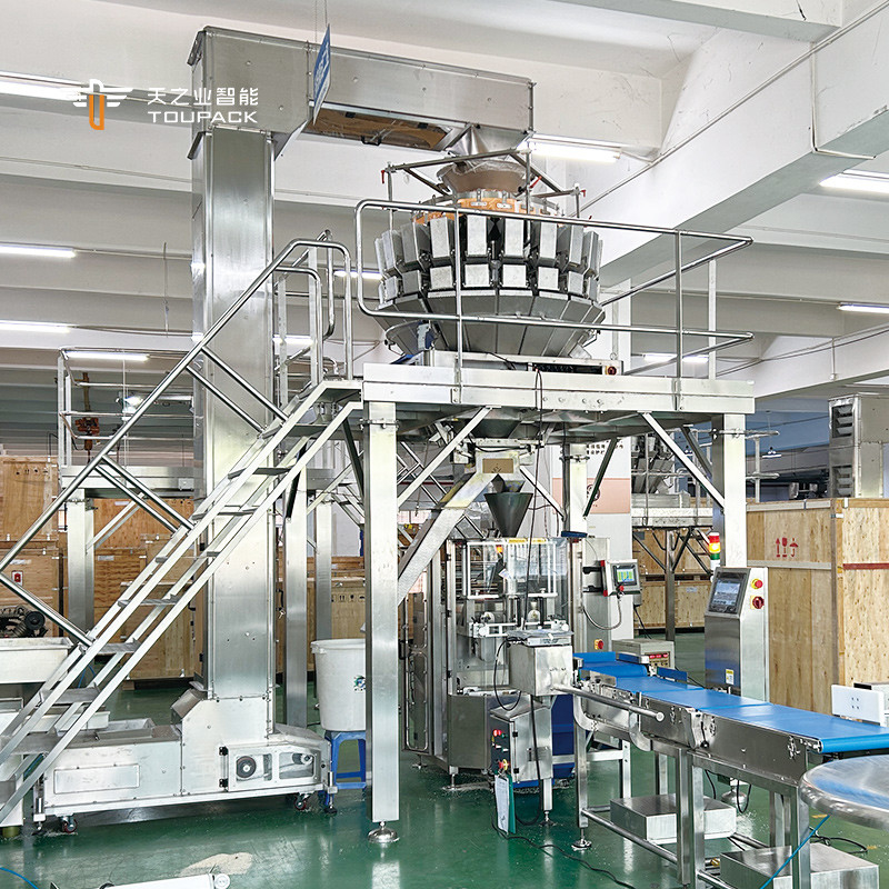 1kg 2kg 5kg Automatic Coffee Beans Rice Seed Grain Sugar Ice Candy VFFS Vertical Vacuum Food Packing Machine
