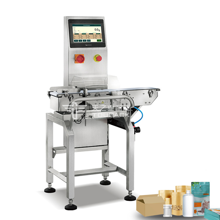 High Precision Online Check Weigher Automatic Digital Belt Conveyor Weight Checker Untuk Makanan