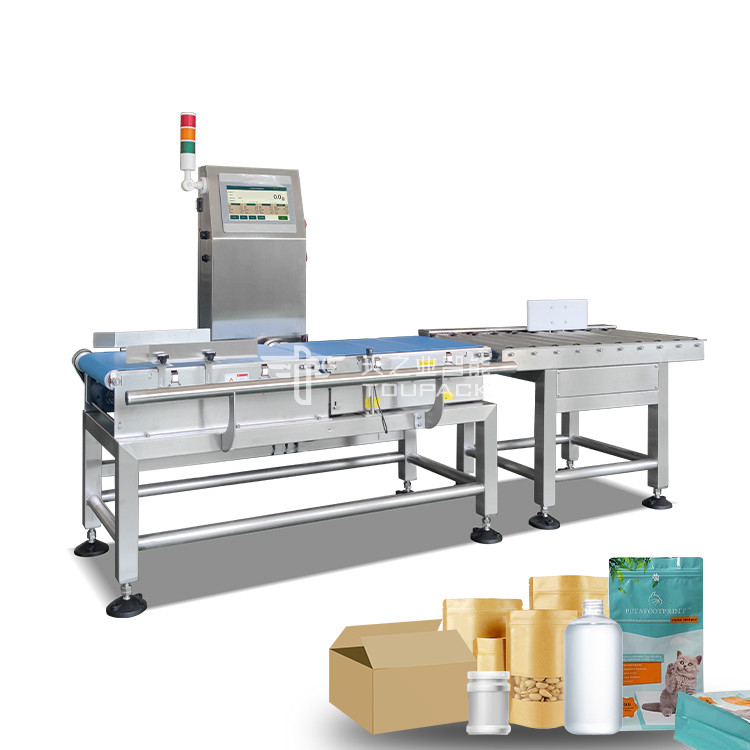 High Precision Online Check Weigher Automatic Digital Belt Conveyor Weight Checker Untuk Makanan