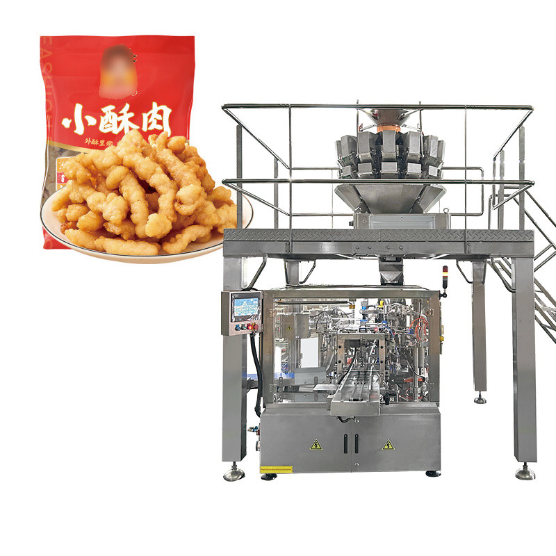 Teknologi penimbang dinamis dan penimbang presisi kombinasi sempurna untuk mesin kemasan makanan beku