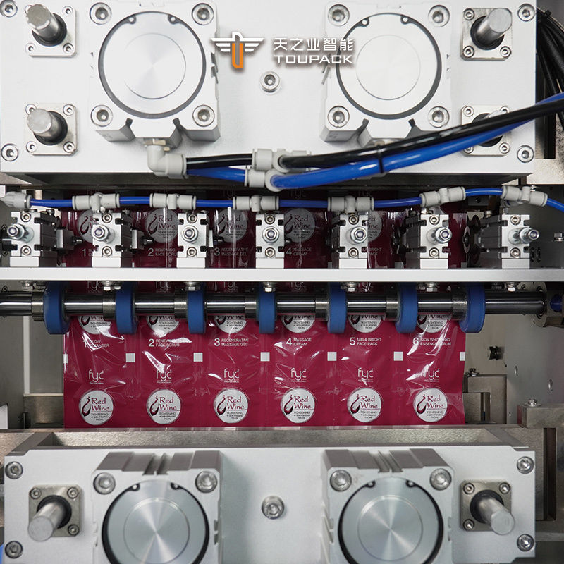 Multi-lane 4-side Seal Liquid Paste Machine Coffee Shampoo Packing Machine Stick Pack Spice Desiccant Packing Machine Gel Stick Packing Machine Untuk Cairan