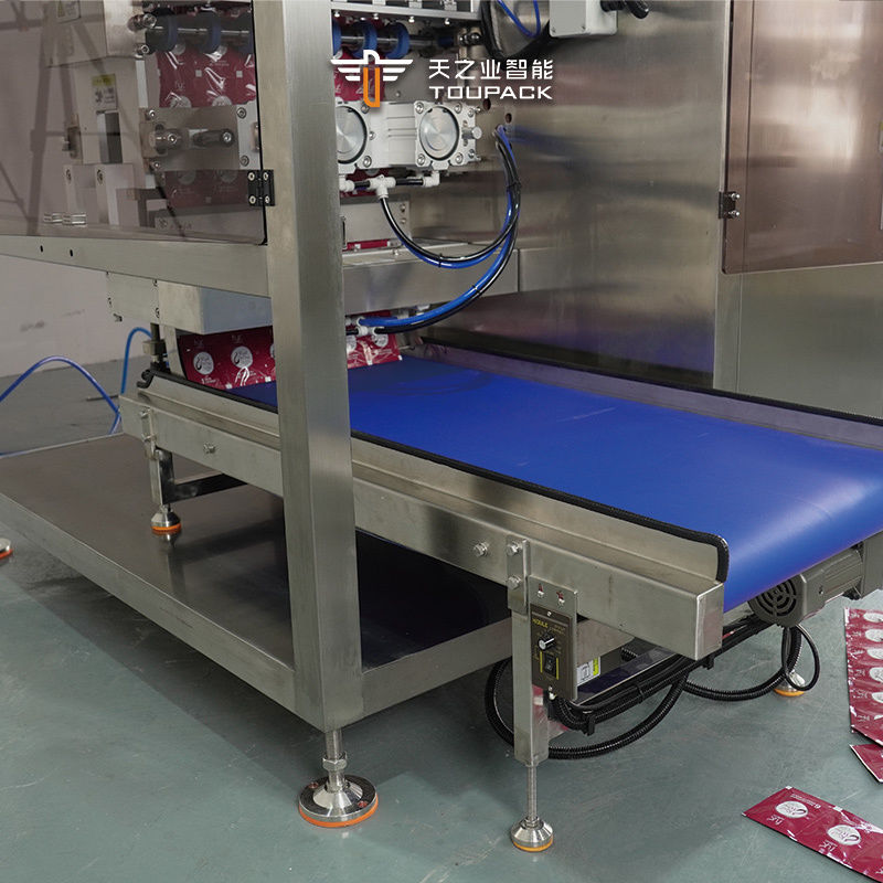 Multi-lane 4-side Seal Liquid Paste Machine Coffee Shampoo Packing Machine Stick Pack Spice Desiccant Packing Machine Gel Stick Packing Machine Untuk Cairan