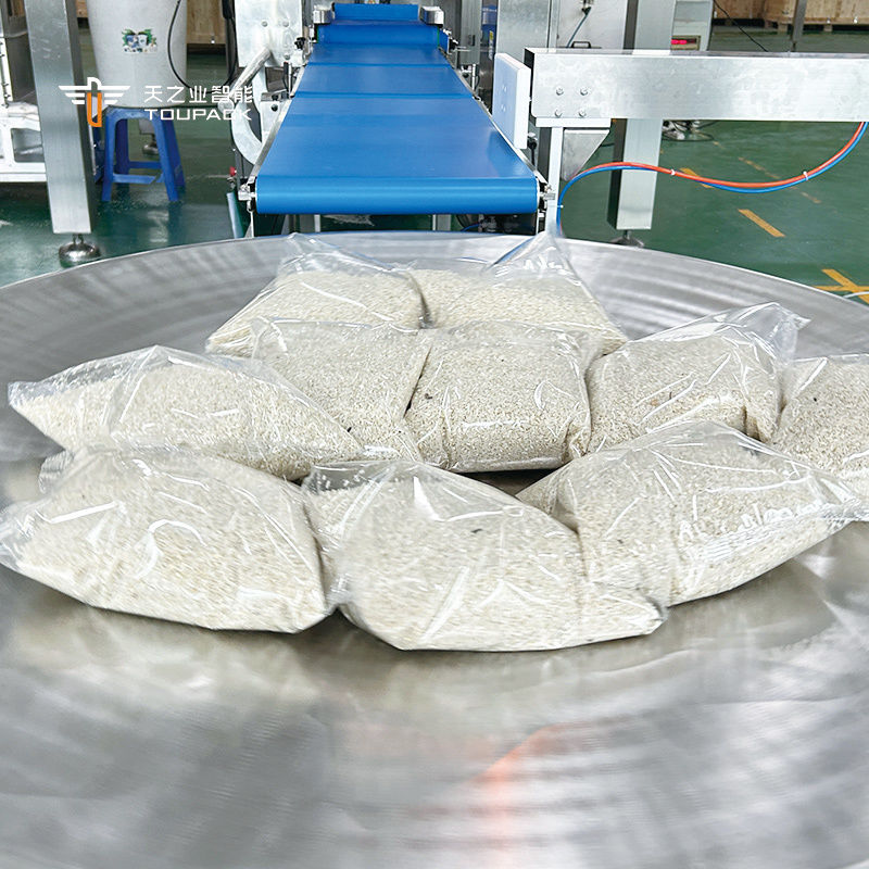 Mesin Pengemasan Kacang Kentang Pistachio Popcorn Corn Flakes Automatic Kacang Kentang Multihead Weigher Packaging Machine