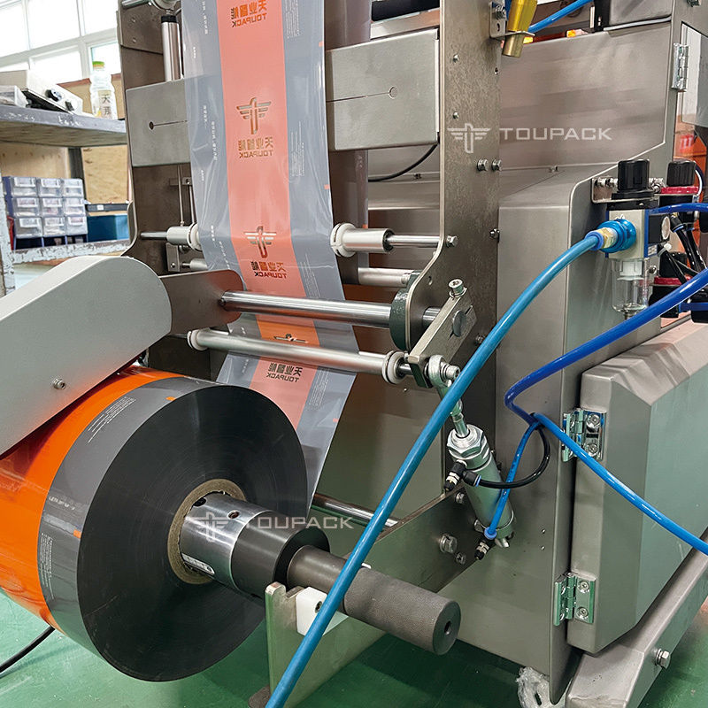 10/14 Hoppers Multihead Weigher Pellet Packing Machine Kantong plastik Vertikal Multihead Weigher Packing Machine