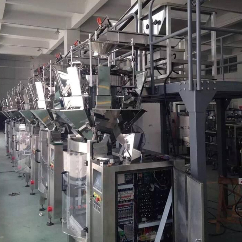 Keakuratan Tinggi Otomatis Multi Head Weigher Packing Machine Hardware Bolt Screw Counting Packing Machine