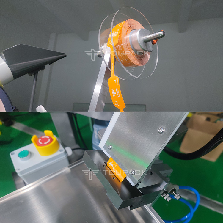 Mesin Pengemas Jaring Buah Sosis dan Sayuran dalam Kantong, Mesin Pengemas Jaring Semi-Otomatis