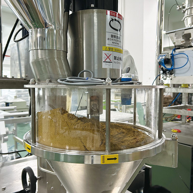 Spice Powder Packing Machine 100g 500g Taco Seasoning Powder Stand-up Pouch Packaging Machine Powder Filling and Packing Machine