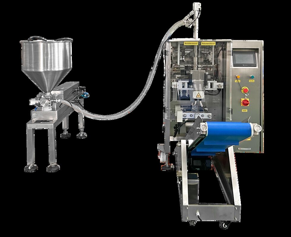 Mesin Pengisi Kemasan Cair, Kantong, Saset, Kopi, Jus Buah, Saus, Pasta Tomat, Ketchup, Selai Stroberi