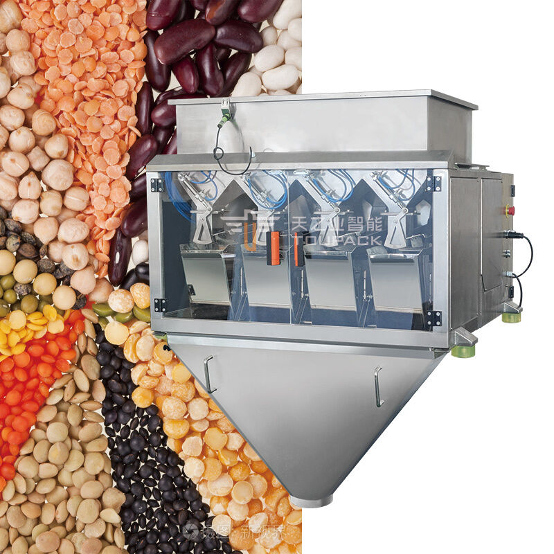 Mesin Pengemas Pengisi Bubuk Lada Otomatis Penuh Multifungsi, Minuman, Makanan, Bumbu Bubuk, Kantong Film Vertikal