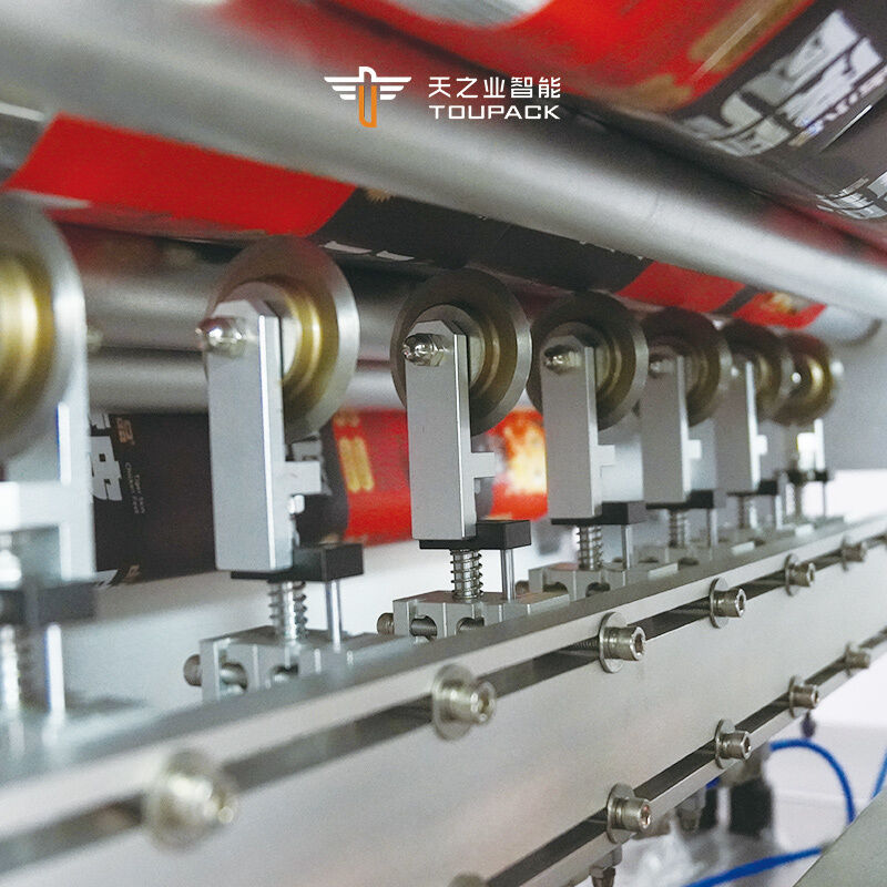 Mesin Pengemas Cair Multi Jalur Sachet Sampo Kondisioner Rambut Mesin Pengemas Cair Ketchup Madu