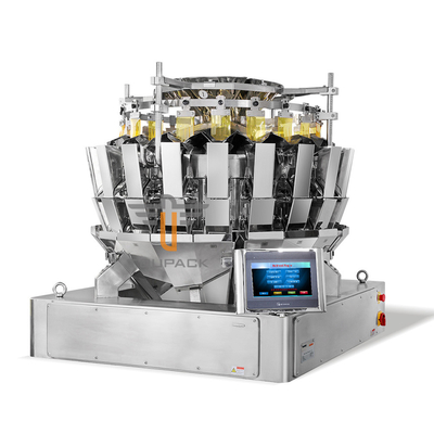 0.5L 0.8L Multihead Weigher Machine Untuk Raisin Pet Puffed Food Cookie