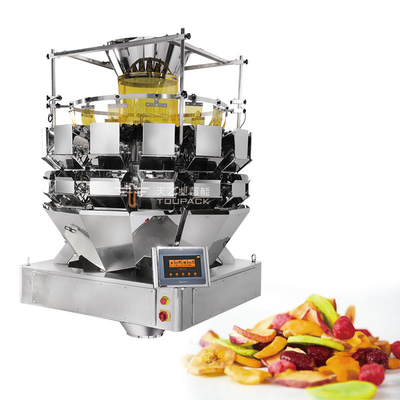 Mesin Pengemas Tomat Stainless Steel 304 14 Kepala Multihead Weigher