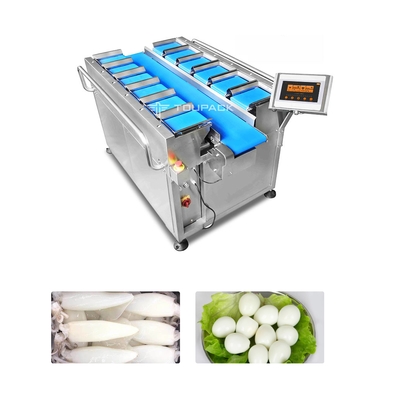 Sistem Kontrol PLC 12 Kepala Kombinasi Timbangan Untuk Telur Puyuh Squid Cone