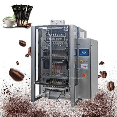 Multi Lane Coffee Powder Stick Packing Machine Mesin pengemasan kopi