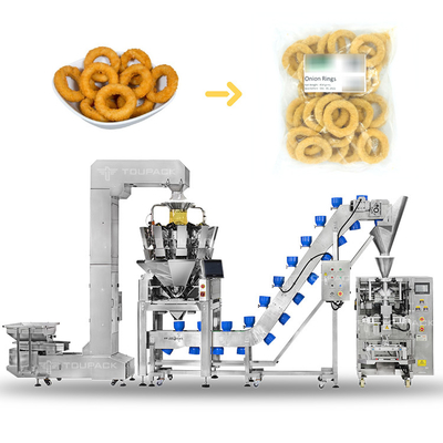 Rings Bawang Beku Retort Bag Daging Doypack Packing Machine Goreng cumi-cumi acar Makanan Goreng Nasi Masak Nasi Packing