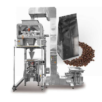 200g 500g 1kg 2kg Kopi Biji Otomatis Mesin Pengemasan Penimbang Linear