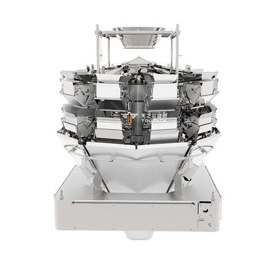 TOUPACK Automatic Frozen Food Weighing Digital Scales Multihead 14 Kepala Multihead Weigher Seri