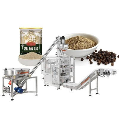 Spice Powder Packing Machine 100g 500g Taco Seasoning Powder Stand-up Pouch Packaging Machine Powder Filling and Packing Machine