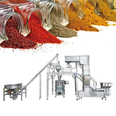 0.8L Spices Powder Multihead Weigher dengan Sistem Kontrol PLC