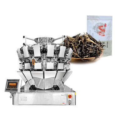 Flower Tea Mixed Weighing & Packaging Machine | Disc Counting + 14-Head Multihead Weigher