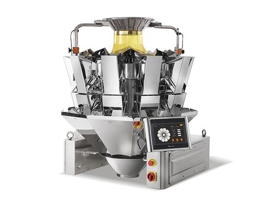 Makanan Otomatis SS304 0,5L Butiran Multihead Timbang