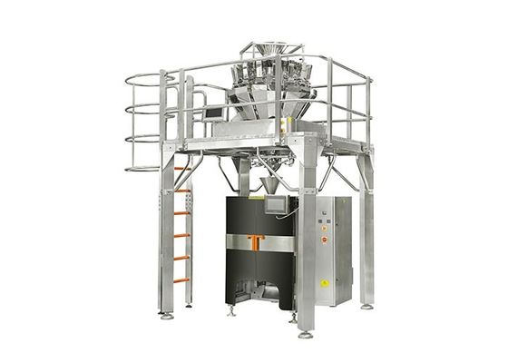 VFFS V520/650/720 Bentuk Vertikal Fill Seal Packaging Machine Bagger Stabilitas Tinggi