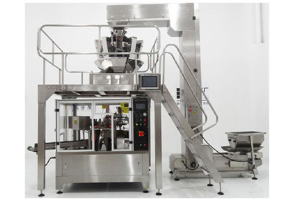 Otomatis Rotary Premade Pouch Packing Machine Kemasan Tas Doypack Standup