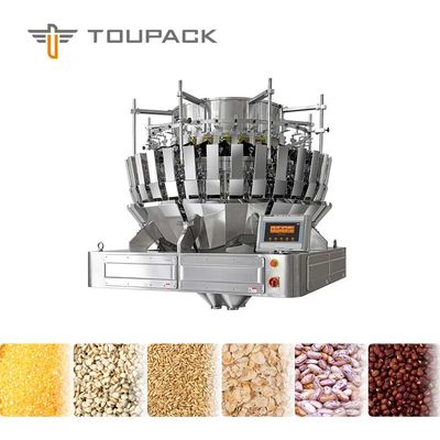 IP65 Butiran Multihead Weigher 32 Kepala Campuran Timbangan Otomatis