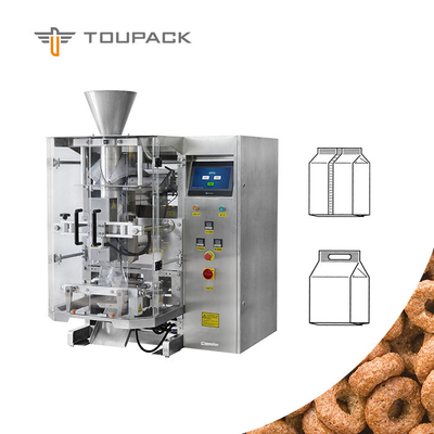 SUS 520mm 60bpm Vertical Form Fill Seal Bagging Machine Tahan Air Untuk Makanan