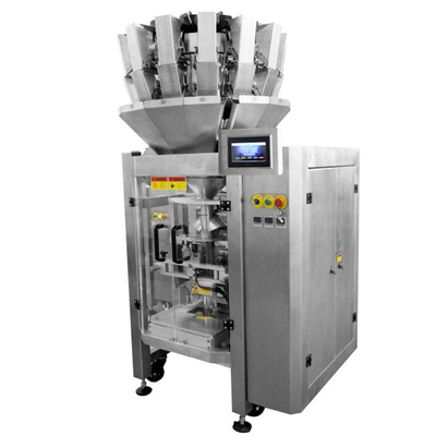 14 Head MCU Control Multi Head Packing Machine Untuk Makanan Ringan Makanan Beku