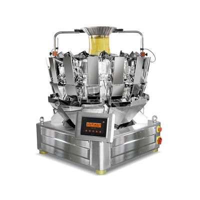 SUS 304 Kacang Stainless Steel Produk Campuran Multihead Weigher