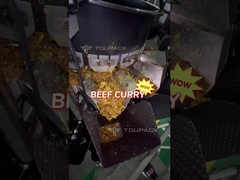 TOUPACK Screw Multihead Weigher untuk daging sapi kari