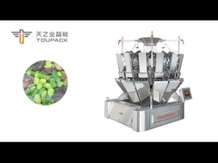 Granules stainless steel multihead weigher mesin kemasan sayuran