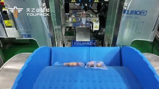 Lini pengemasan kacang dan sachet kacang sepenuhnya otomatis (15 set)